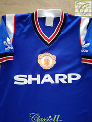1984/85 Man Utd 3rd Football Shirt