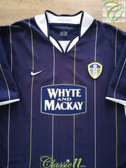 2003/04 Leeds United Away Football Shirt