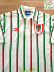1993/94 Wales Away Football Shirt