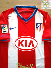 2007/08 Atlético Madrid Home La Liga Football Shirt