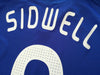 2008 Chelsea Home Champions League Match Issue Football Shirt Sidwell #9 (L)
