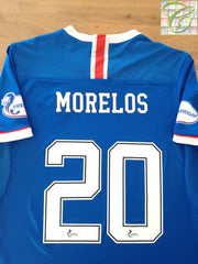 2020/21 Rangers Home Premiership Football Shirt Morelos #20