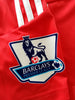 2011/12 Stoke City Home Premier League Match Worn (vs Man City) Football Shirt Palacios #40 (M)