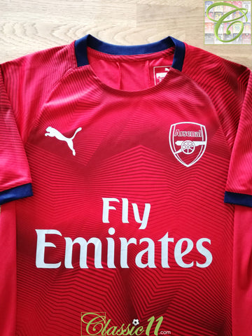 2018/19 Arsenal Graphic Shirt - Red