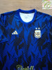 2022 Argentina Pre Match Football Shirt Messi # 10 (XL)