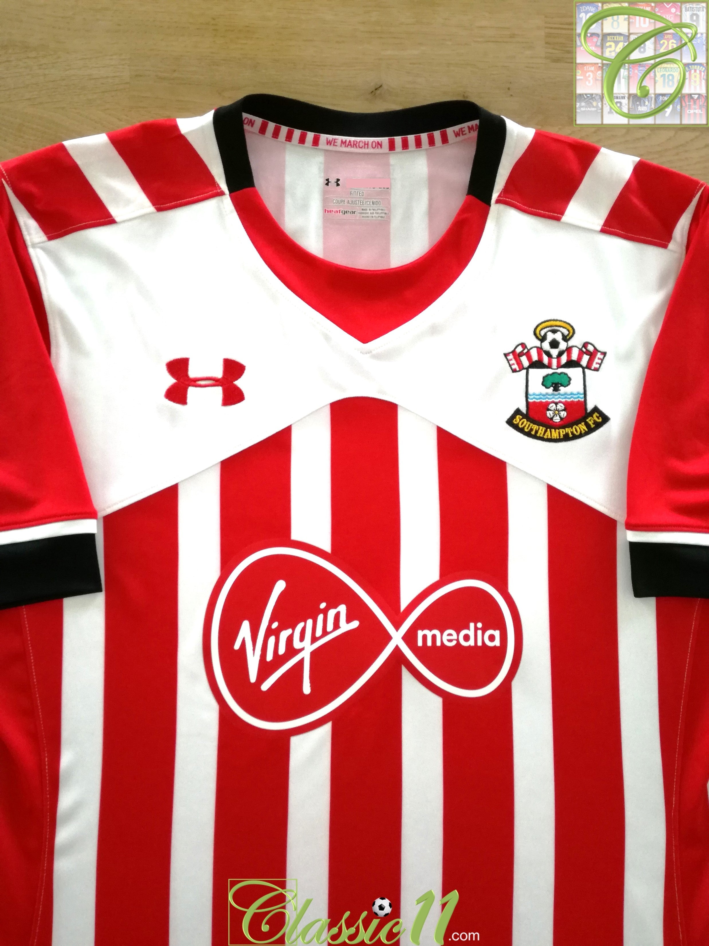 2016/17 Southampton Home Football Shirt