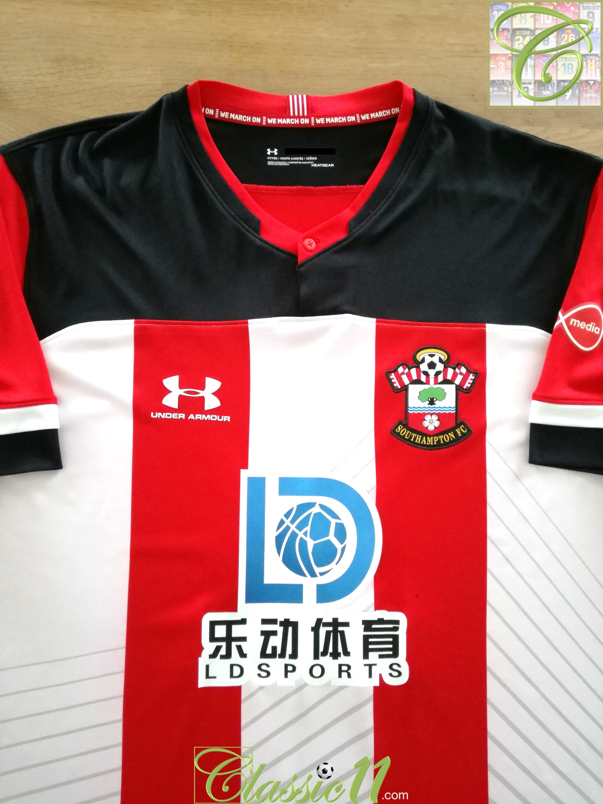 2019/20 Southampton Home Football Shirt