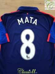 2014/15 Man Utd 3rd Premier League Football Shirt Mata #8