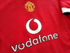 2004/05 Man Utd Home Football Shirt (W) (L)