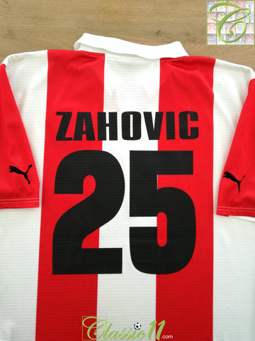 1999/2000 Oympiacos Home Football Shirt Zahovic #25