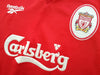 1996/97 Liverpool Home Football Shirt. (XL)
