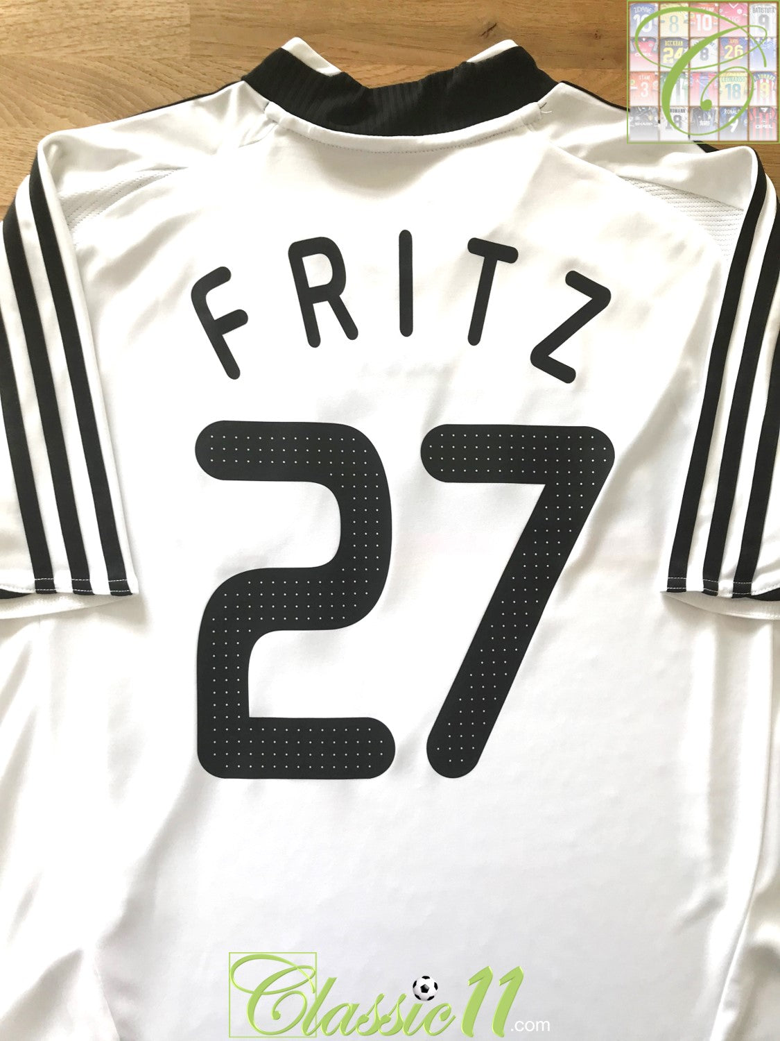2008/09 Germany Home Football Shirt Fritz #27 (Youth)