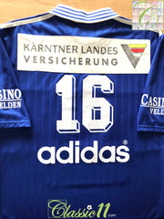 1996/97 SV Velden Home Player Issue Football Shirt (L)