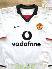 2002/03 Man Utd Away Football Shirt (XXL)