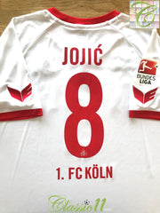 2015/16 FC Koln Home Bundesliga Football Shirt Jojić #8 (XXL)
