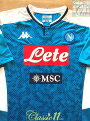 2019/20 Napoli Home Football Shirt (XXL)