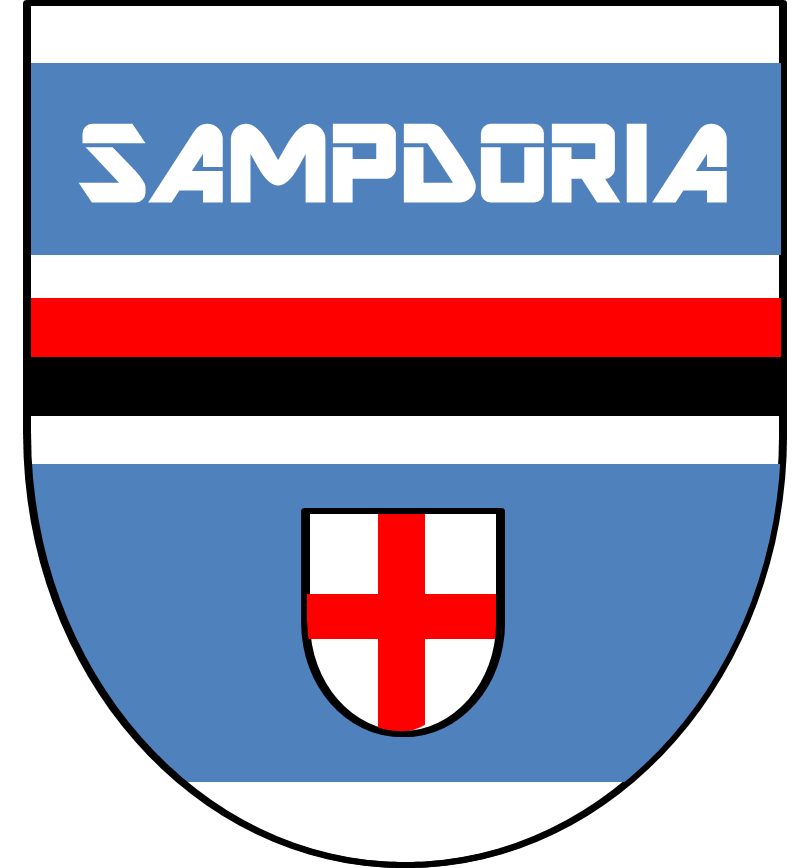 Old Sampdoria Football Shirts