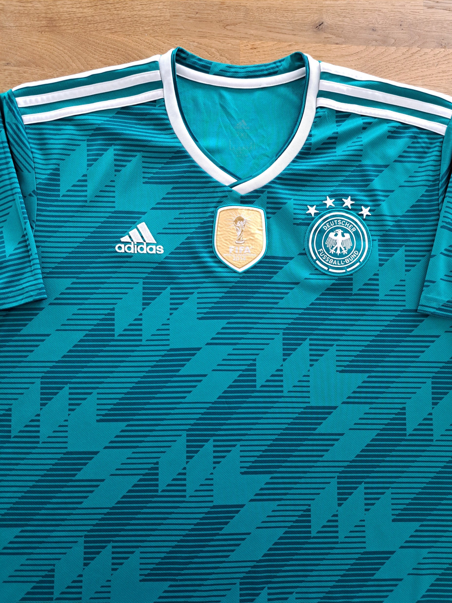 2018/19 Germany Away World Champions Football Shirt