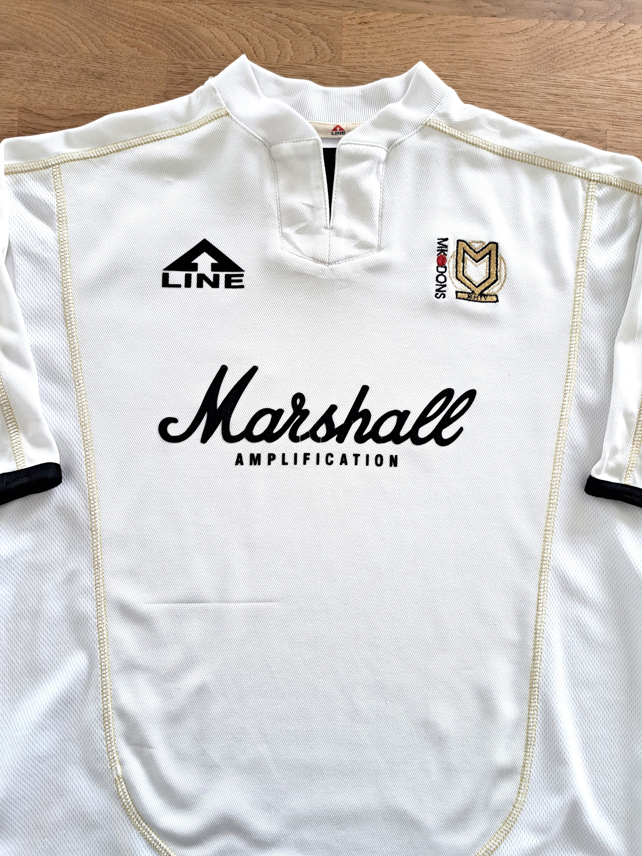 2004/05 MK Dons Home Football Shirt