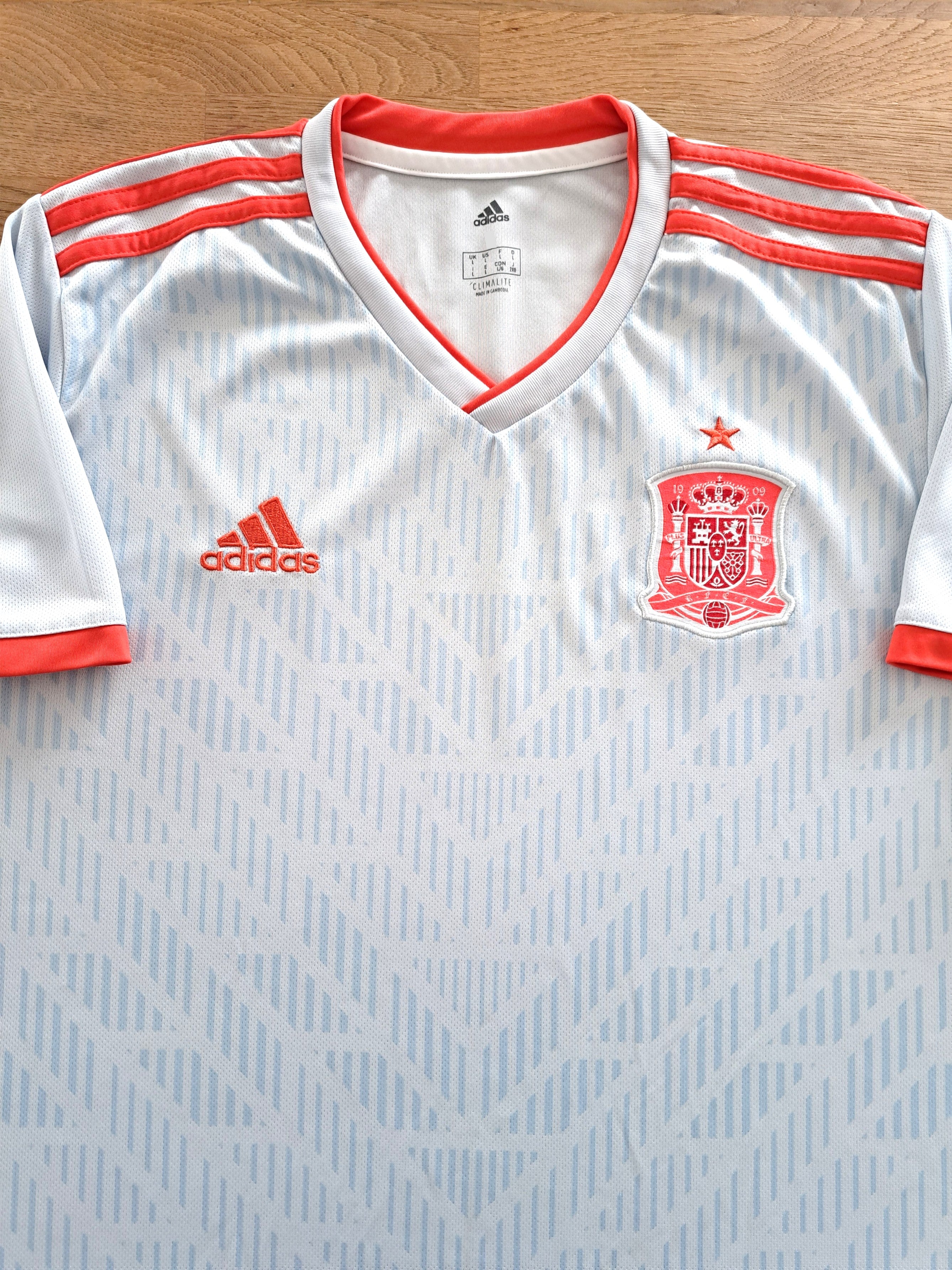 2018/19 Spain Away Football Shirt