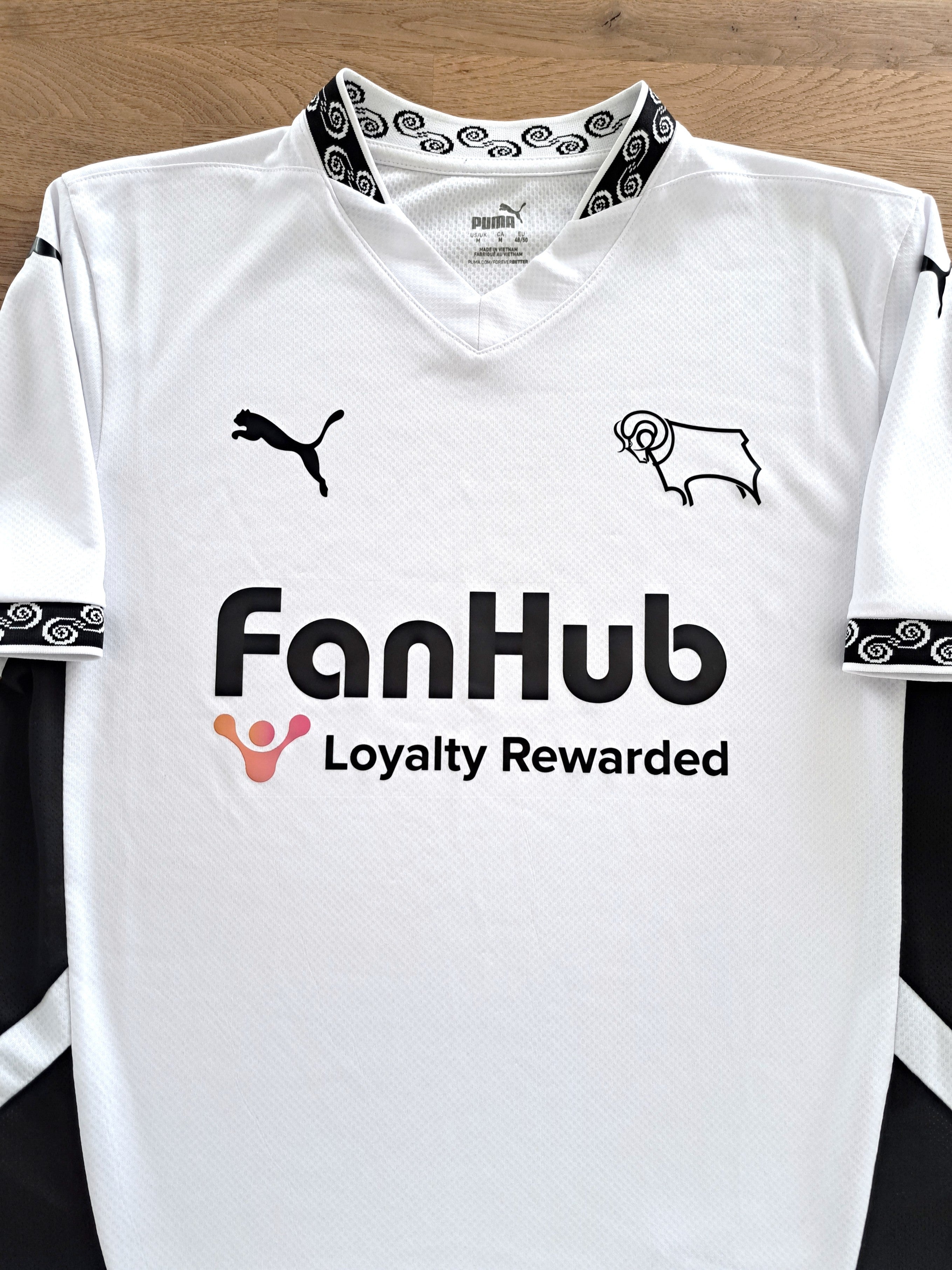 2024/25 Derby County Home Football Shirt