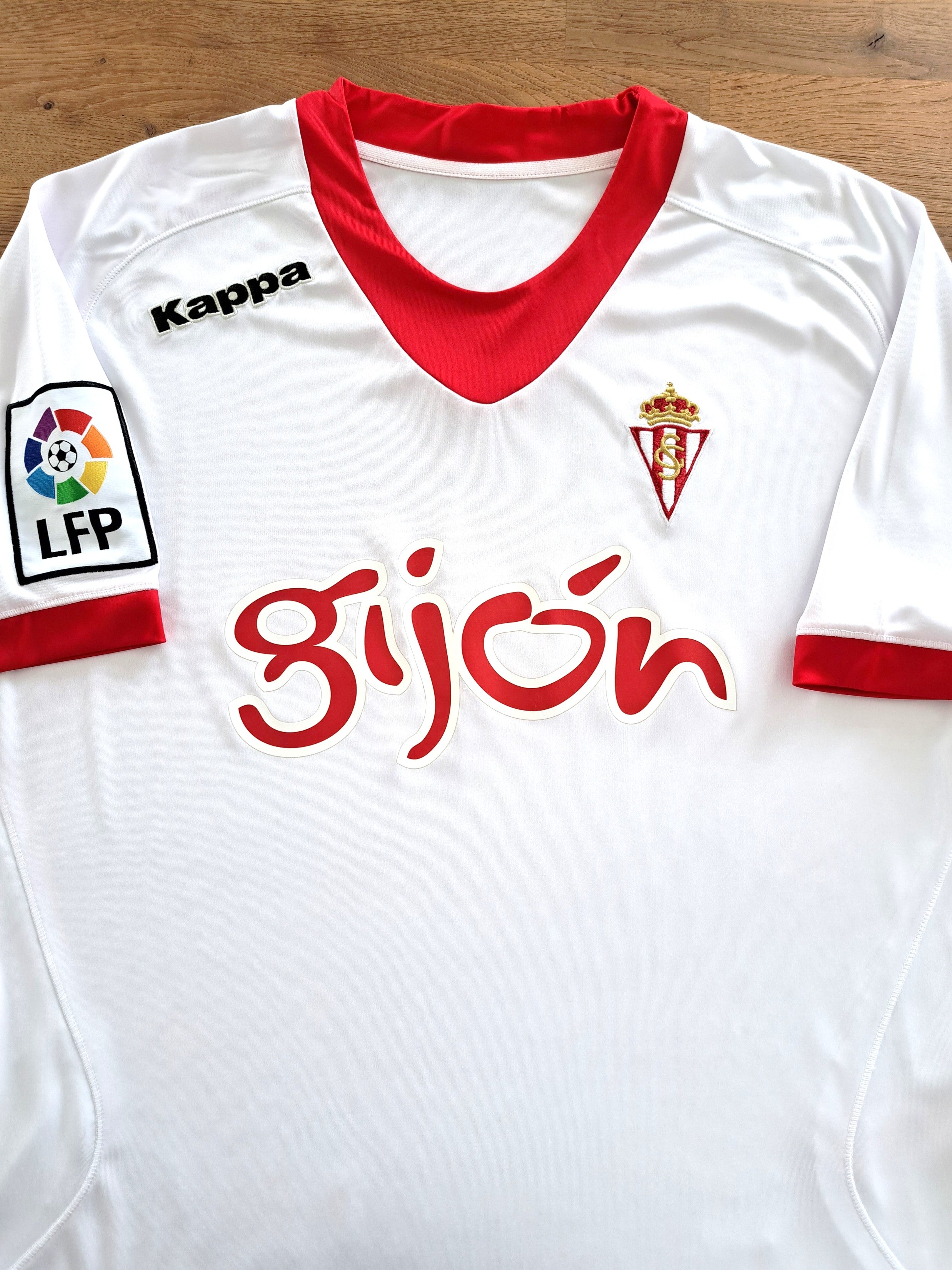 2012/13 Sporting Gijon Away La Liga Football Shirt