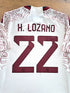 2022/23 Mexico Away Authentic Football Shirt H. Lozano #22
