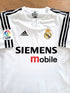2003/04 Real Madrid Home La Liga Player Issue Football Shirt