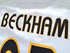 2003/04 Real Madrid Home La Liga Player Issue Football Shirt Beckham #23 (S)