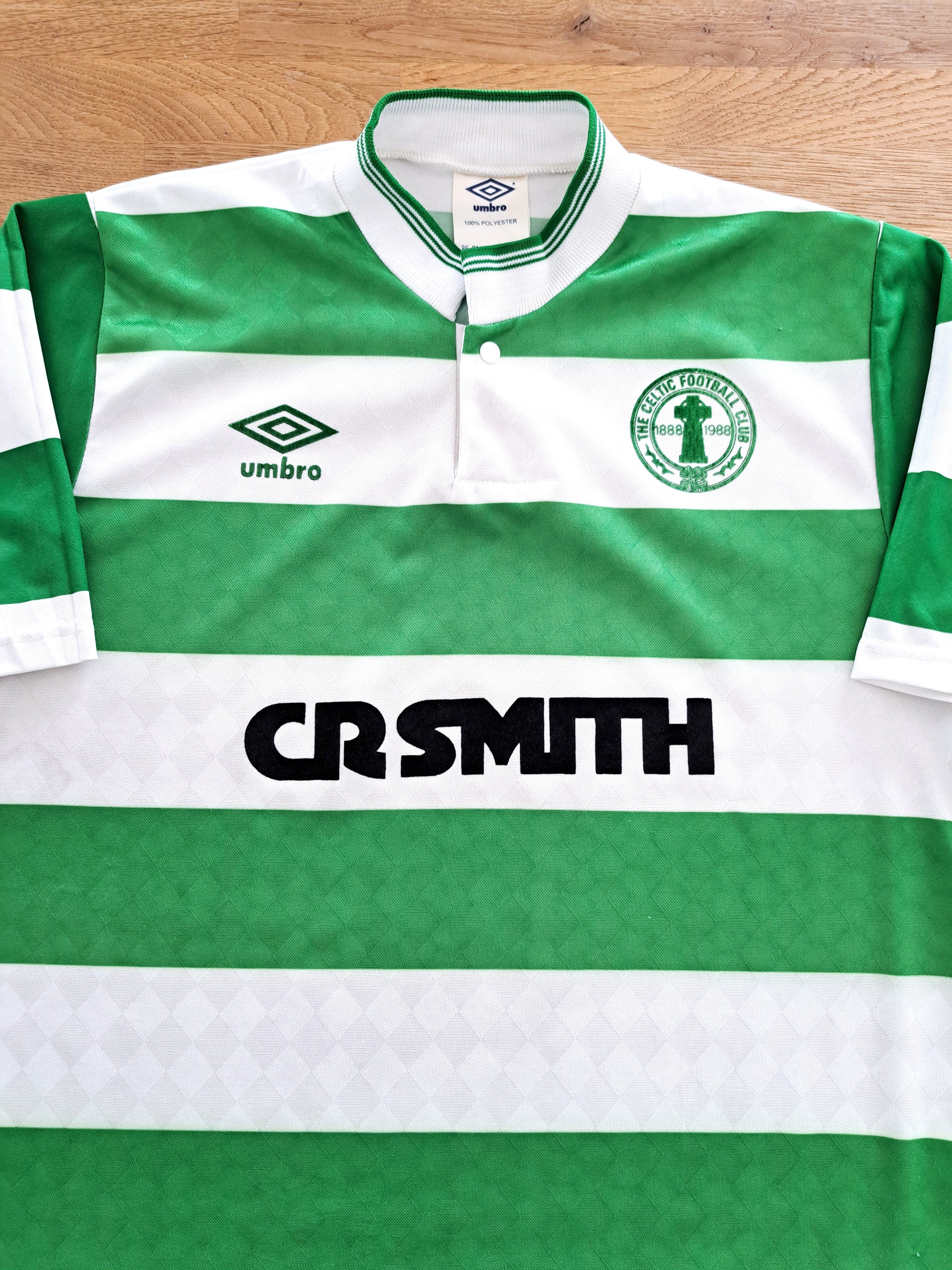 1987/88 Celtic Home Football Shirt (M)