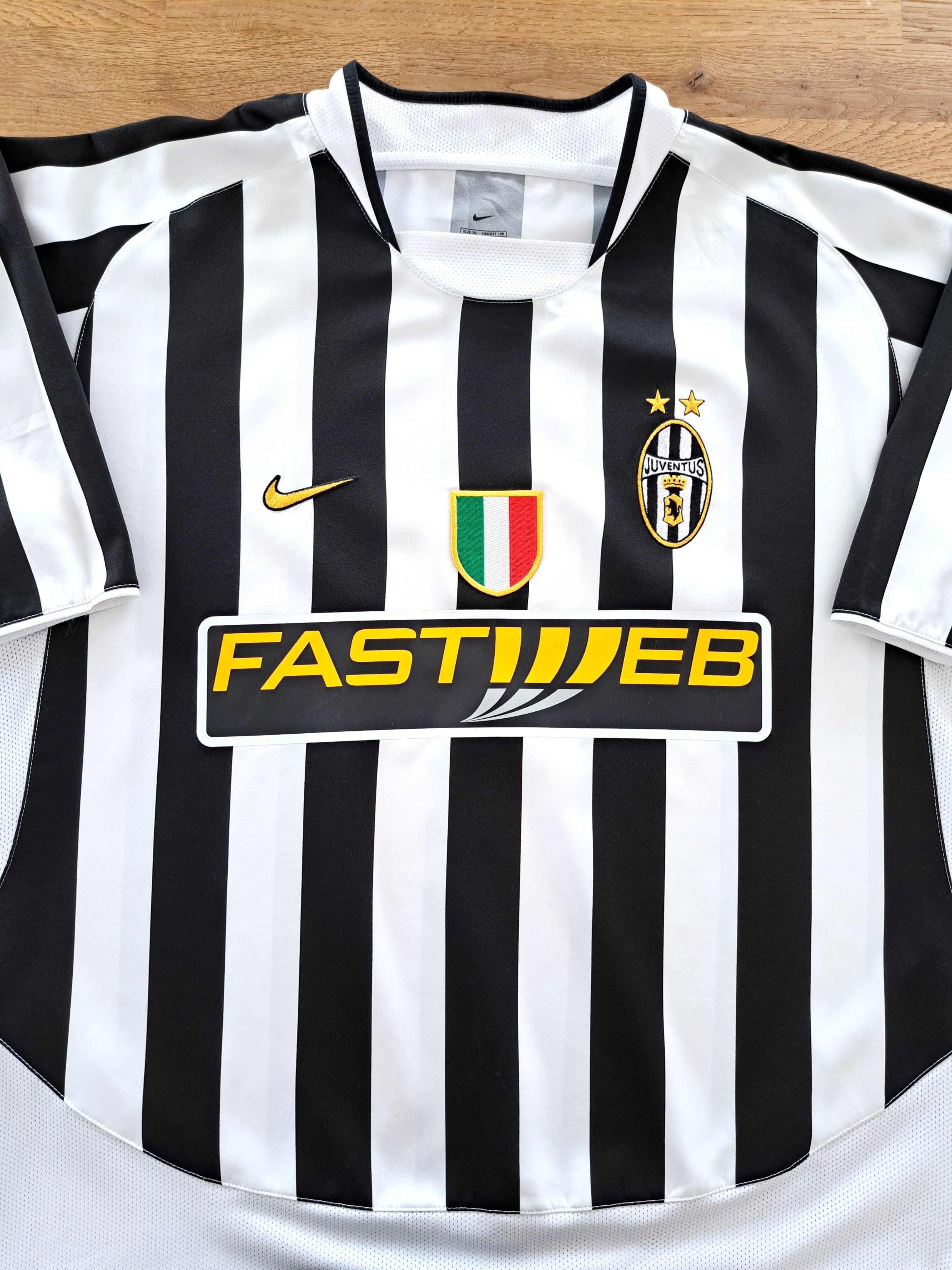2003/04 Juventus Home Football Shirt