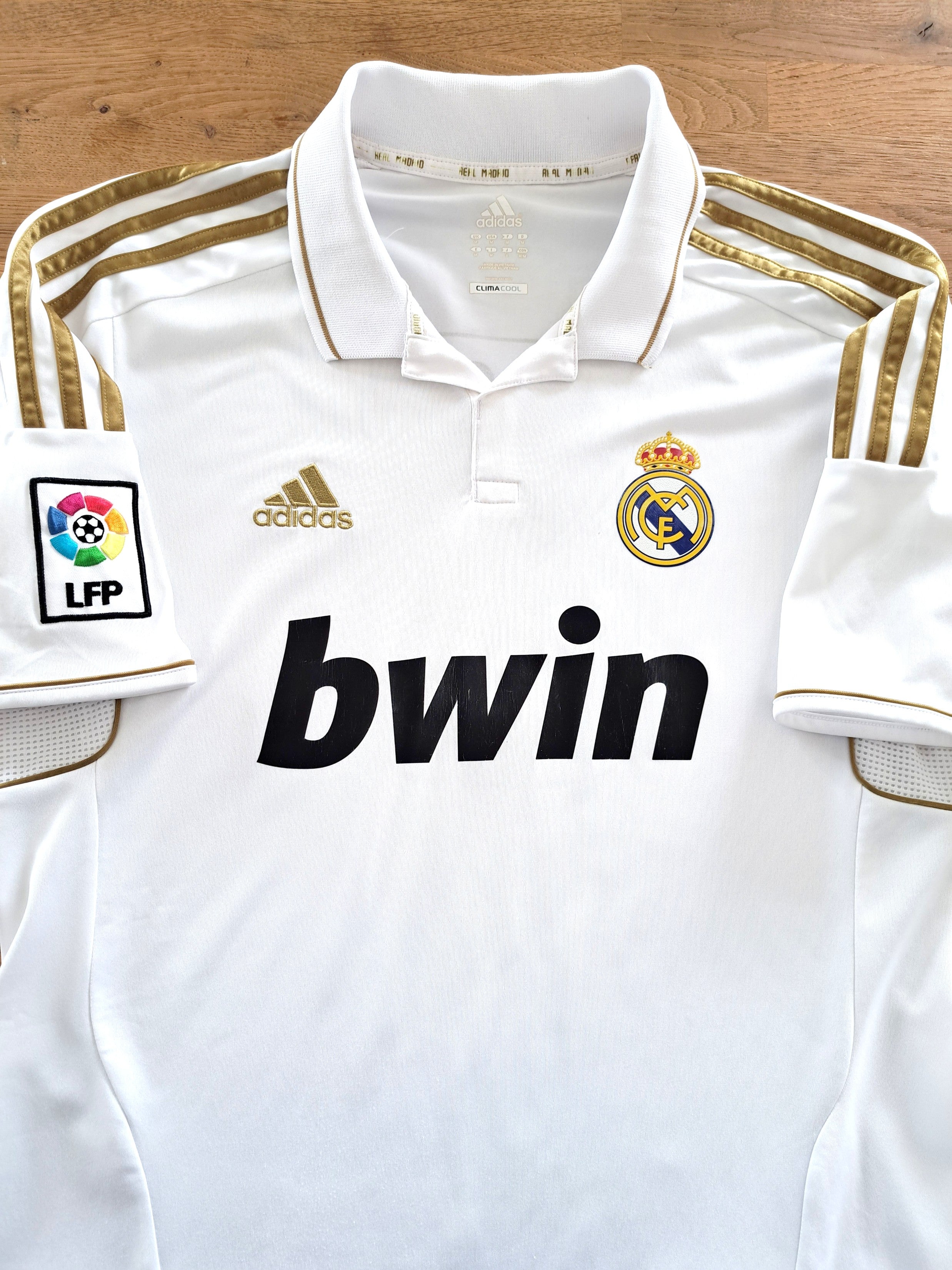 2011/12 Real Madrid Home La Liga Football Shirt