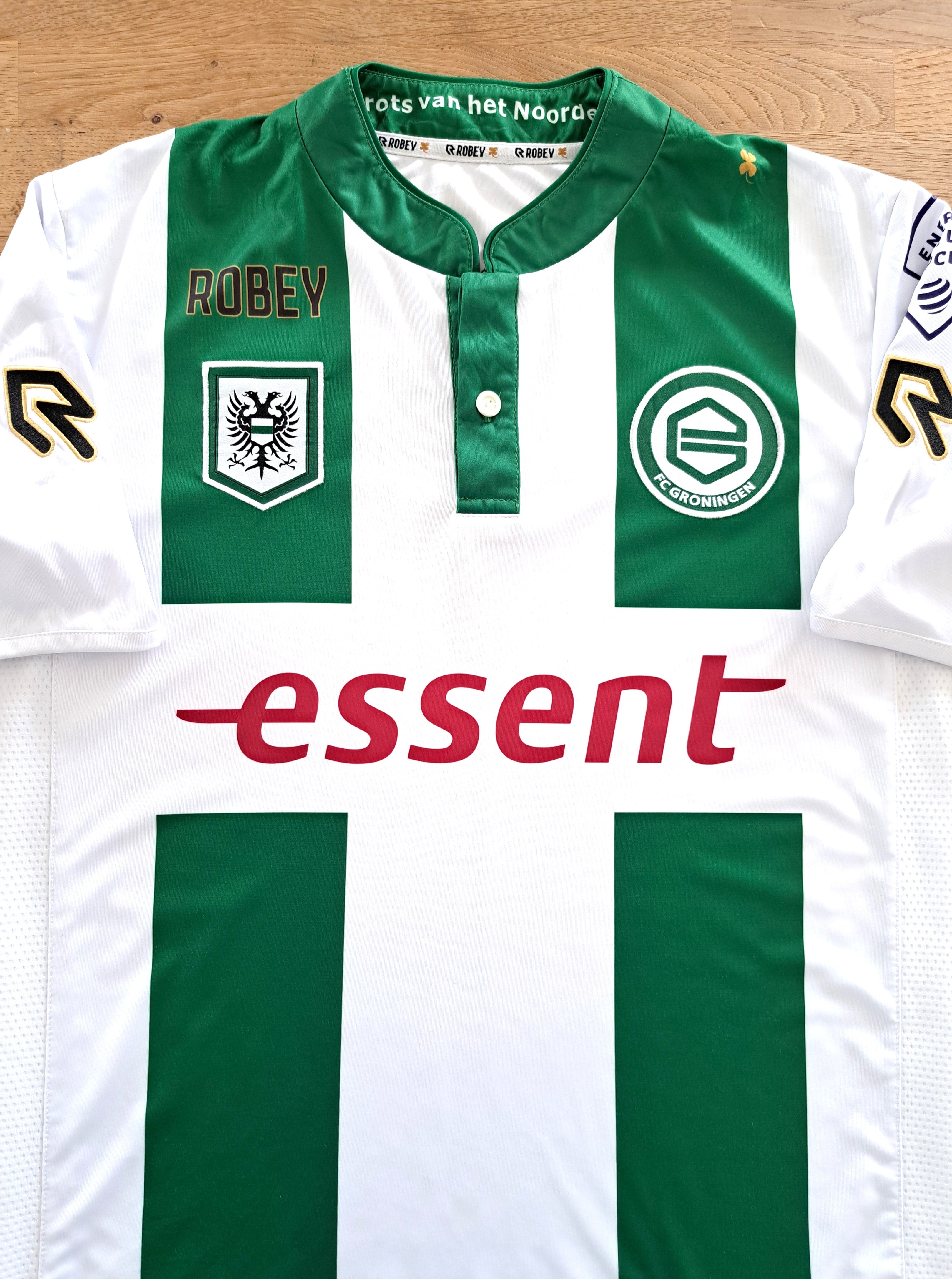 2015/16 FC Groningen Home Football Shirt (S)