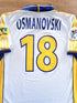 2000 Sweden Away European Championship Player Issue Football Shirt Osmanovski #18
