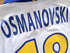 2000 Sweden Away European Championship Player Issue Football Shirt Osmanovski #18 (XL)