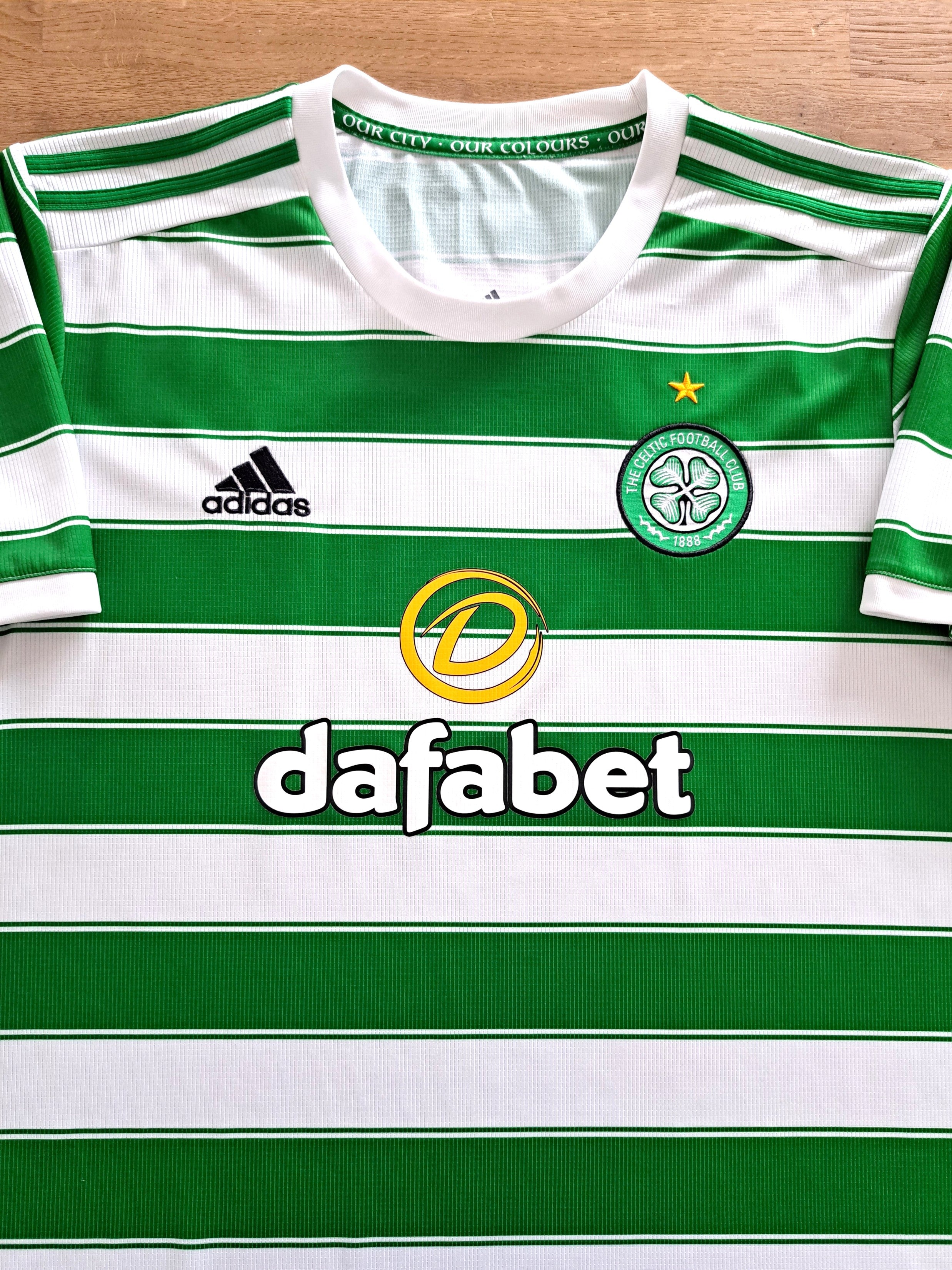 2021/22 Celtic Home Football Shirt