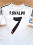 2013/14 Real Madrid Home La Liga Football Shirt Ronaldo #7