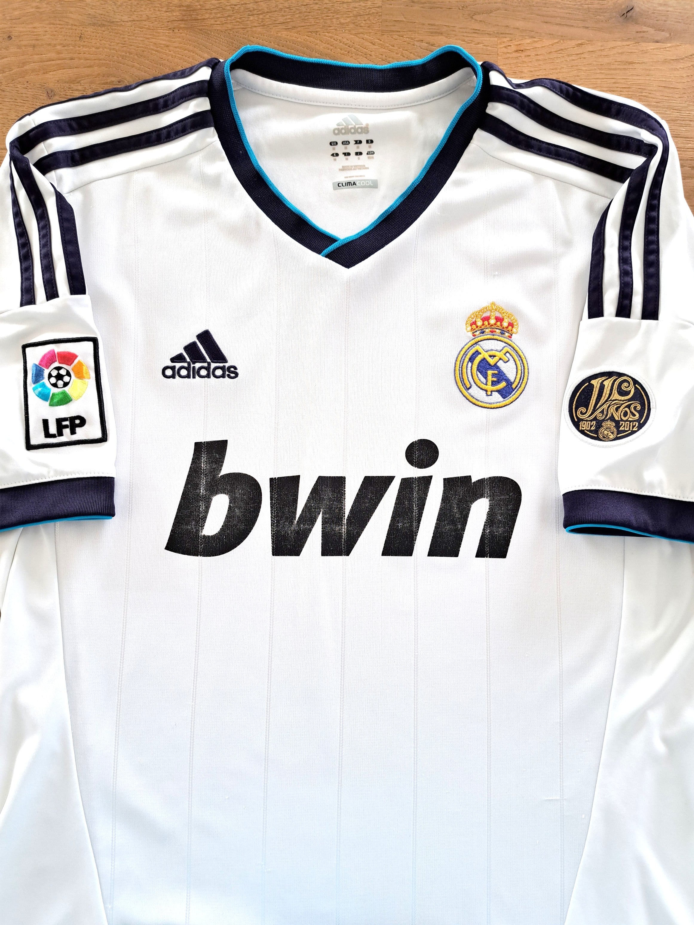 2012/13 Real Madrid Home La Liga Football Shirt