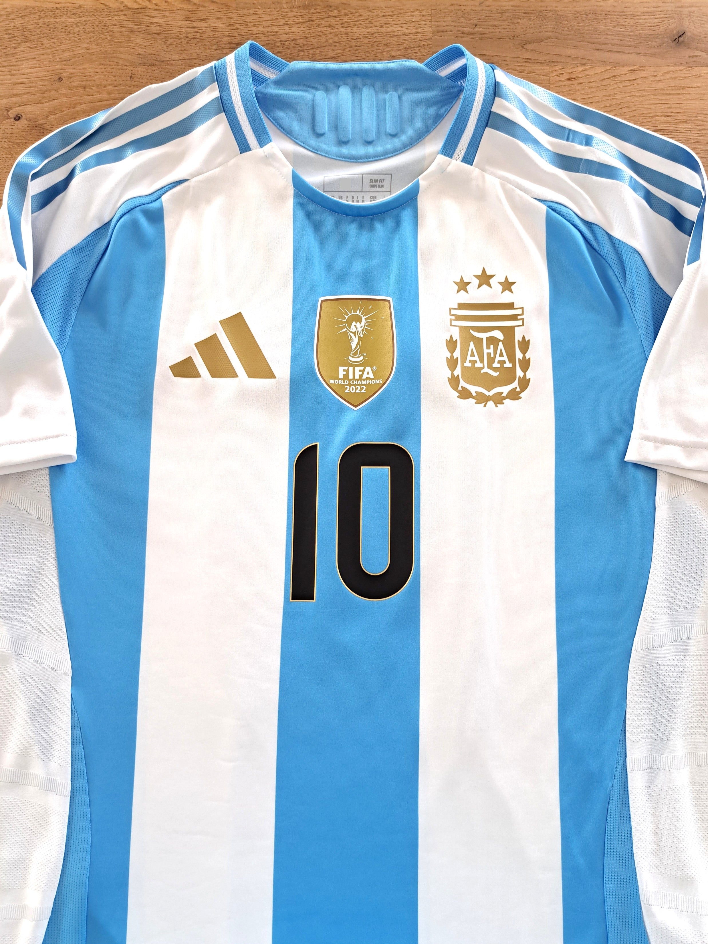 2024/25 Argentina Home Authentic Football Shirt Messi #10