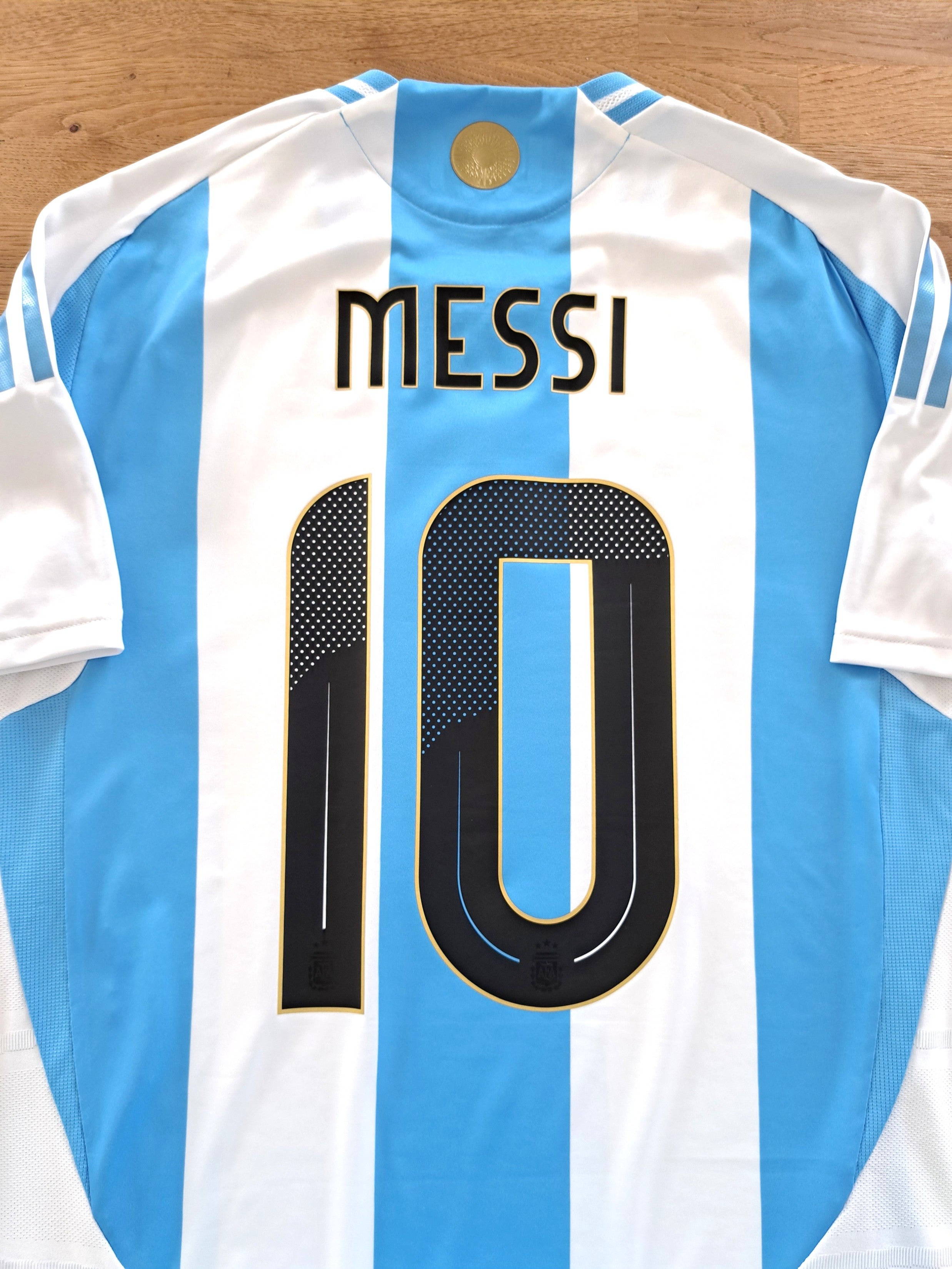 2024/25 Argentina Home Authentic Football Shirt Messi #10