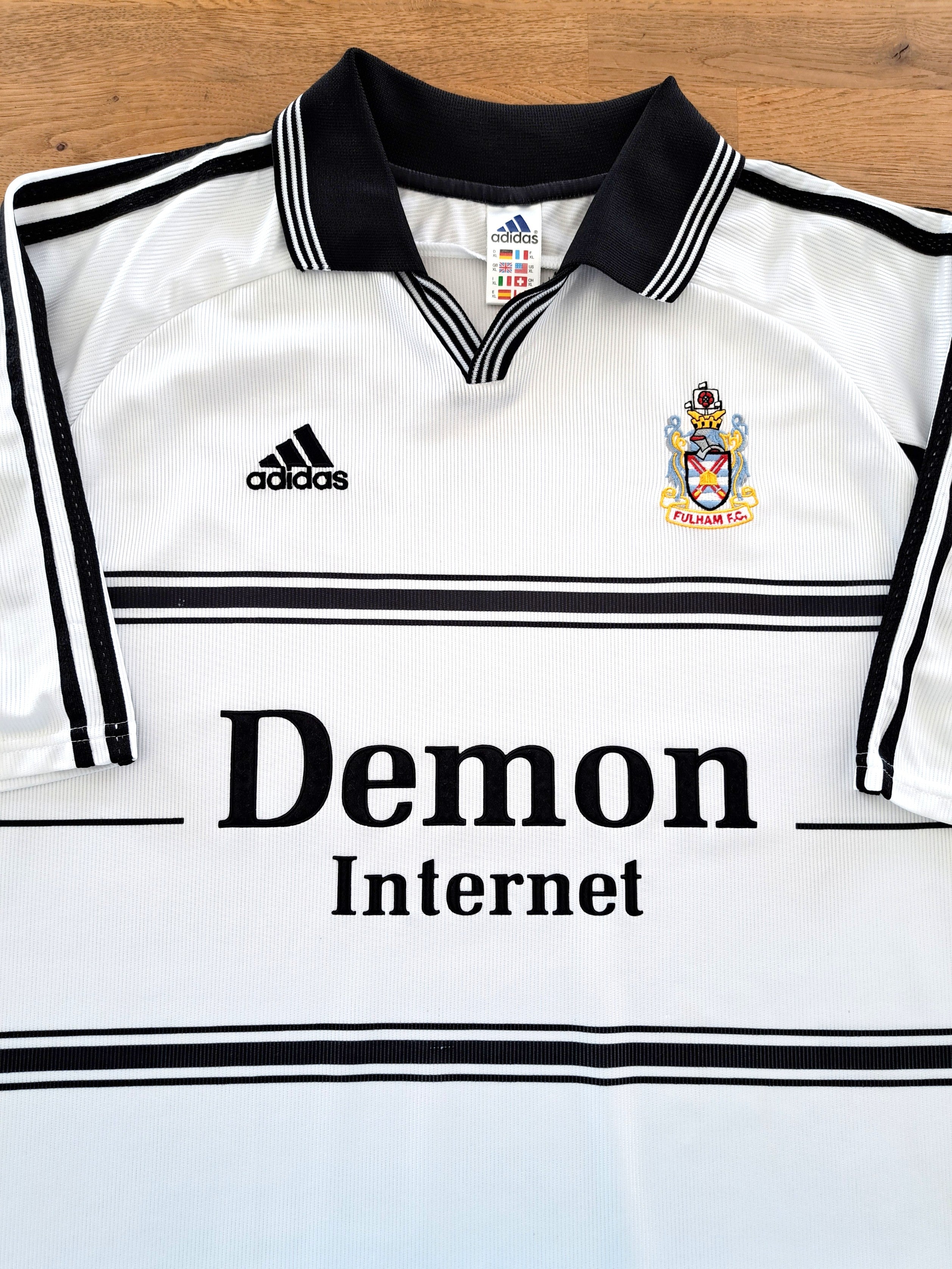 1999/00 Fulham Home Football Shirt