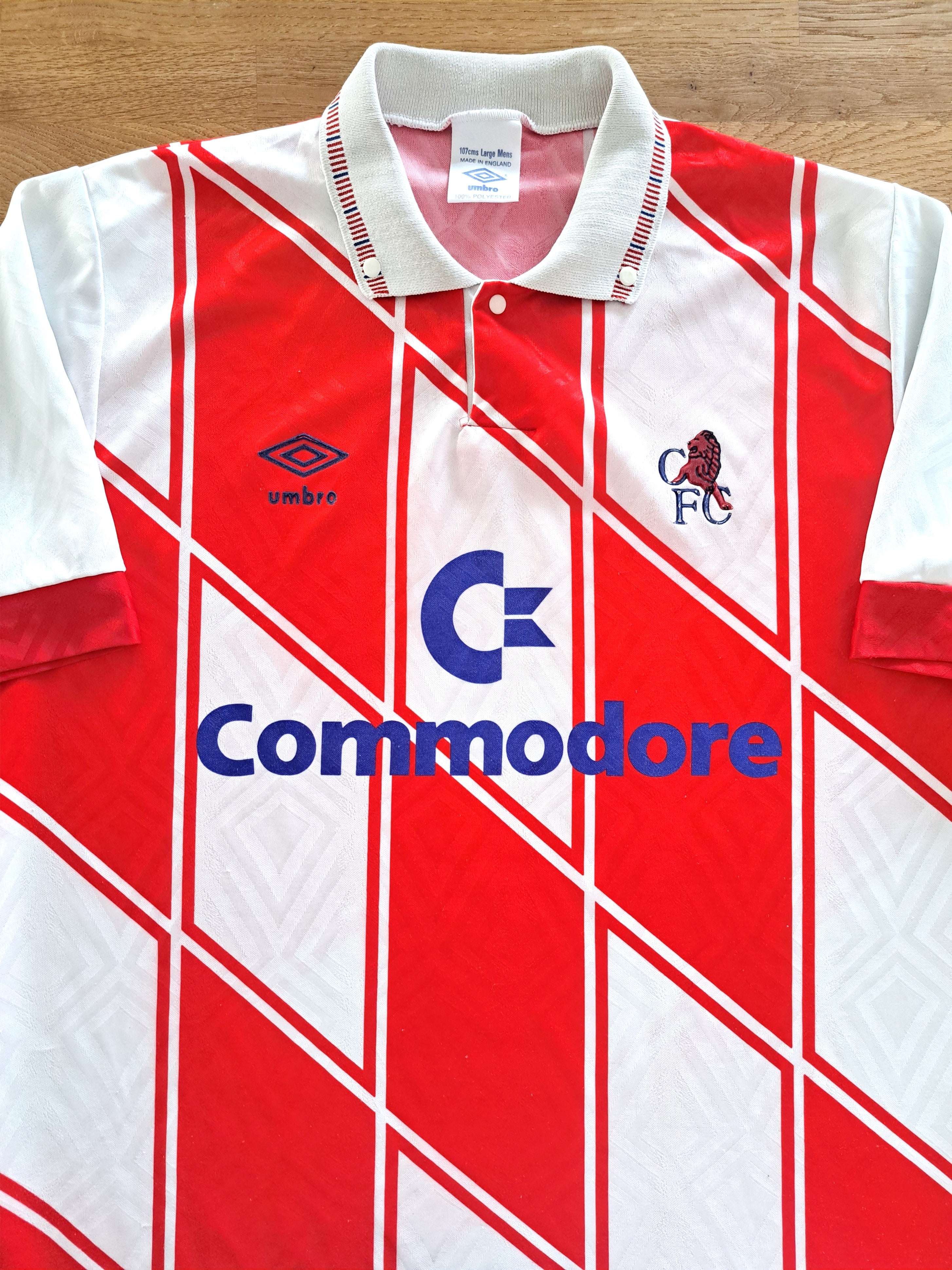 1990/91 Chelsea Away Football Shirt