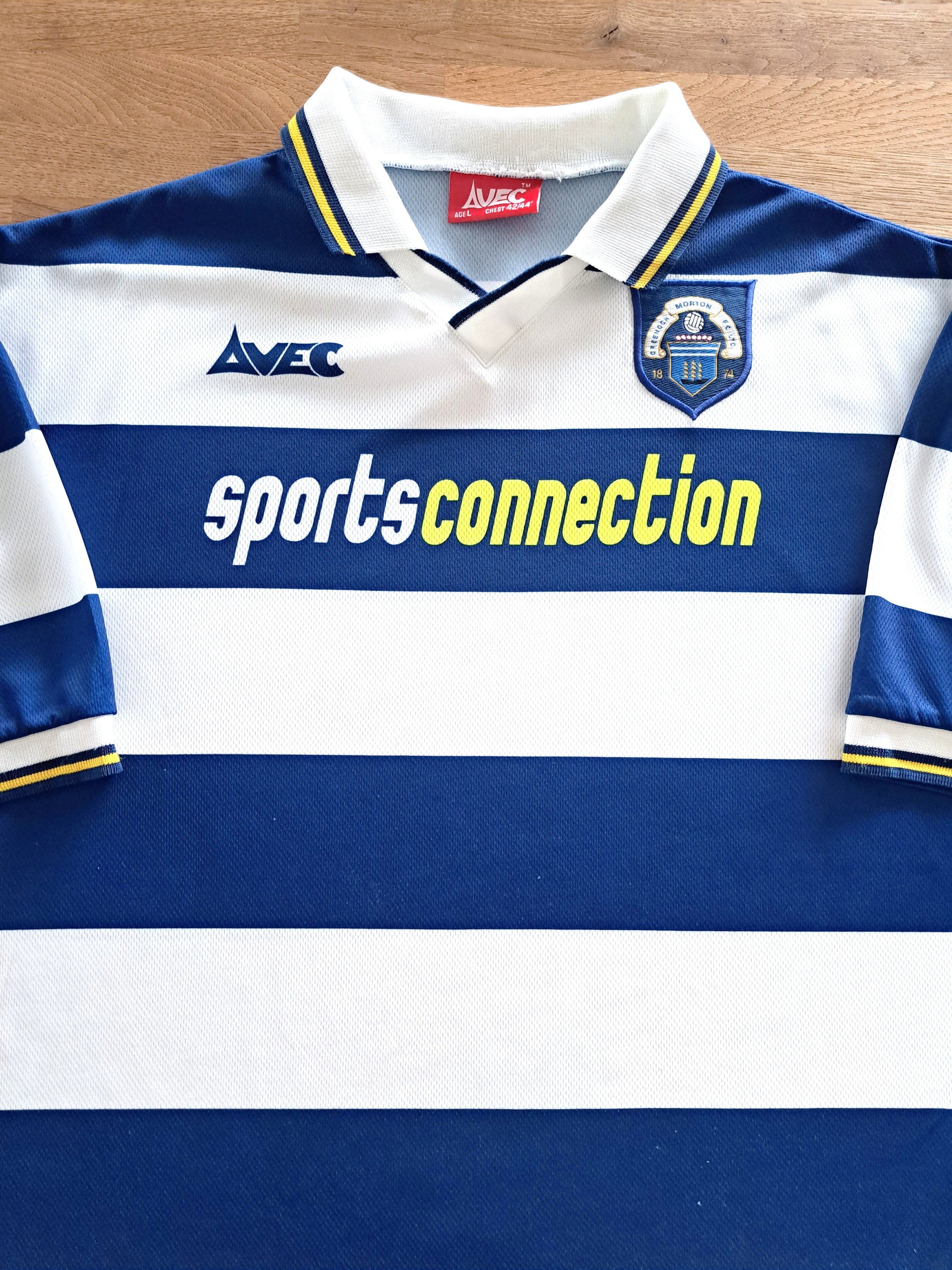 1997/98 Greenock Morton Home Football Shirt