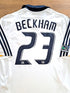 2008 LA Galaxy Home MLS Football Shirt Beckham #23