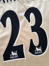 2001/02 Arsenal Away Premier League Football Shirt Campbell #23 (L)