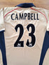 2001/02 Arsenal Away Premier League Football Shirt Campbell #23