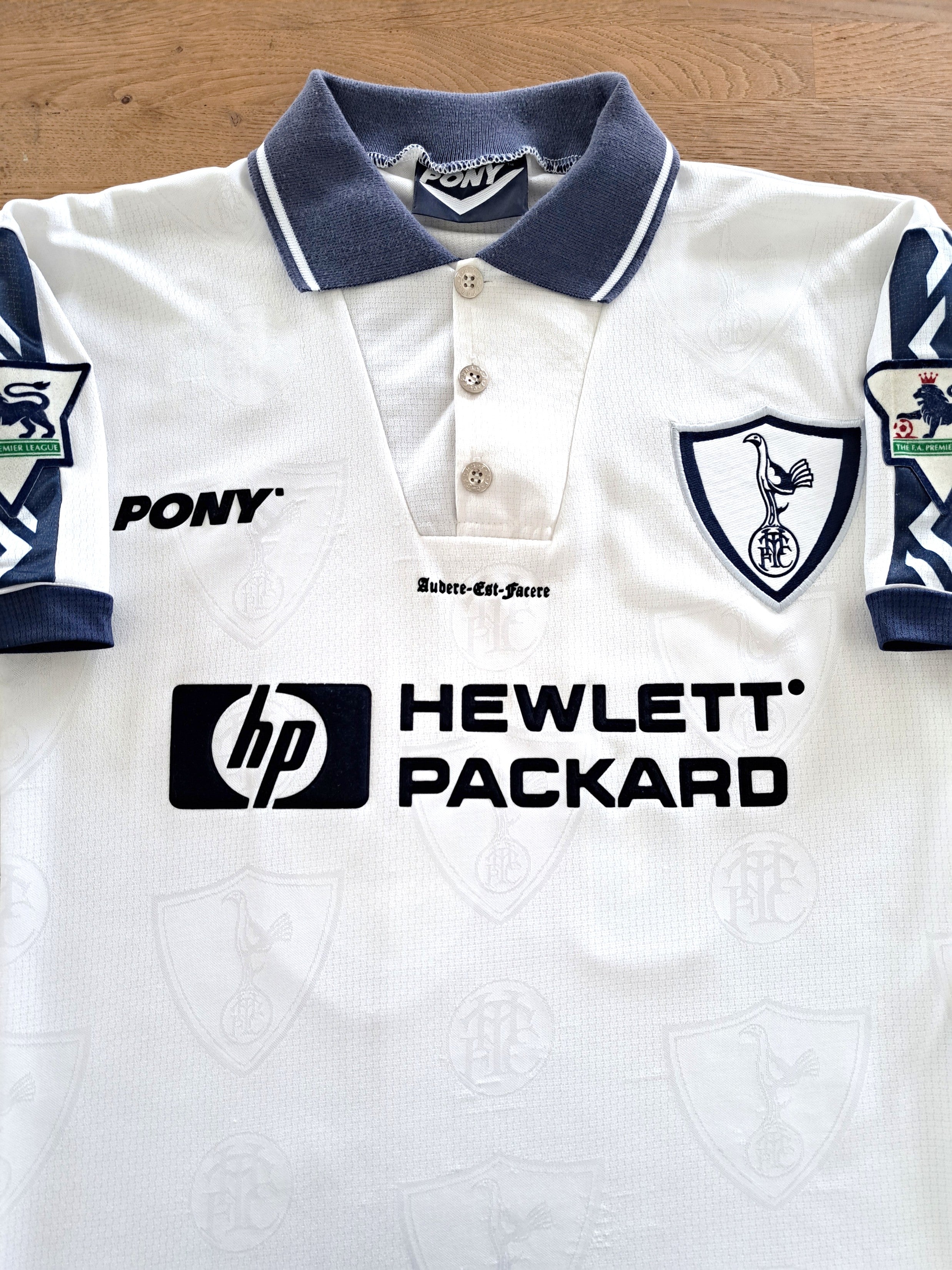 1995/96 Tottenham Home Premier League Football Shirt