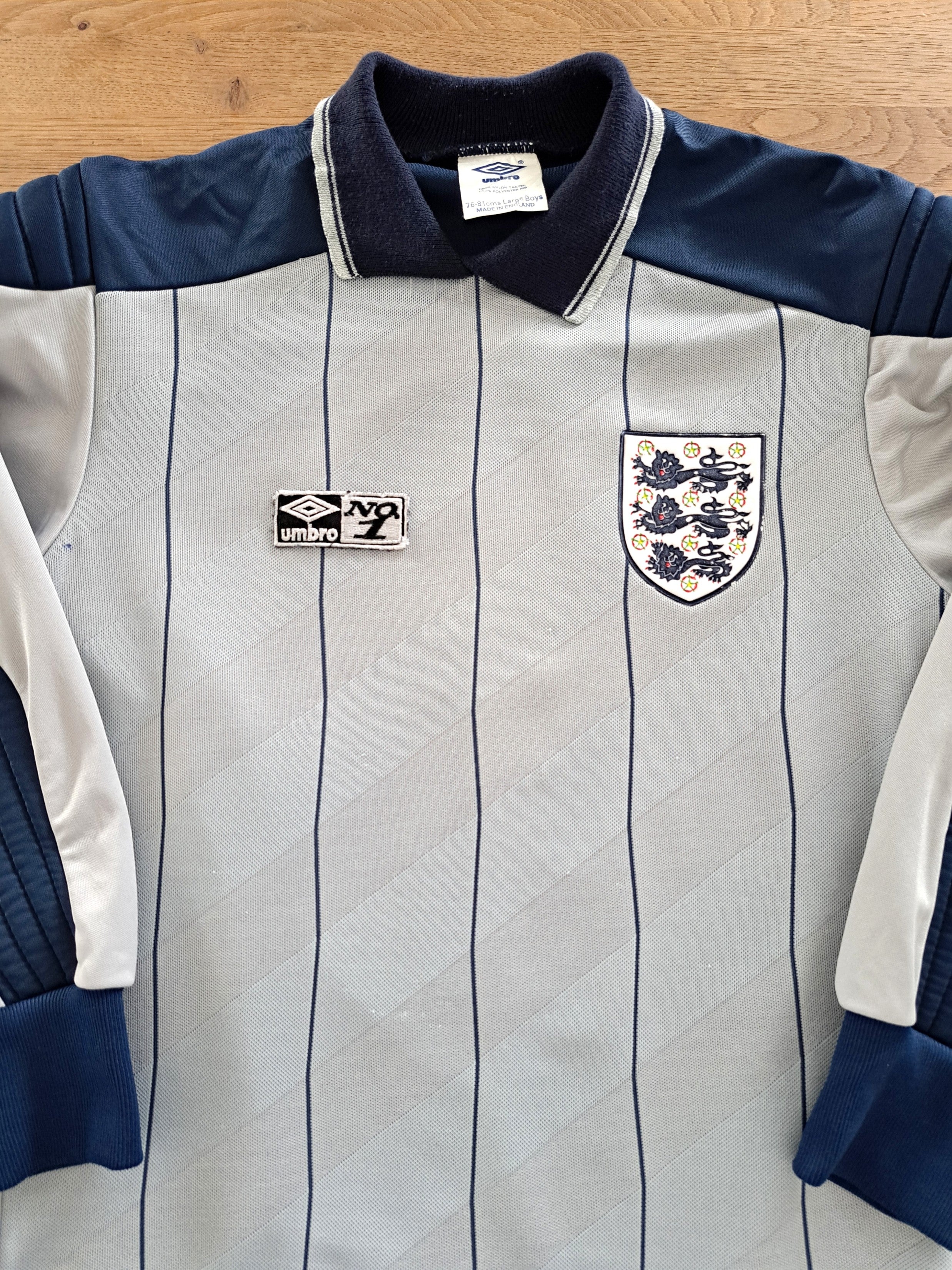 1984/85 England GK Football Shirt