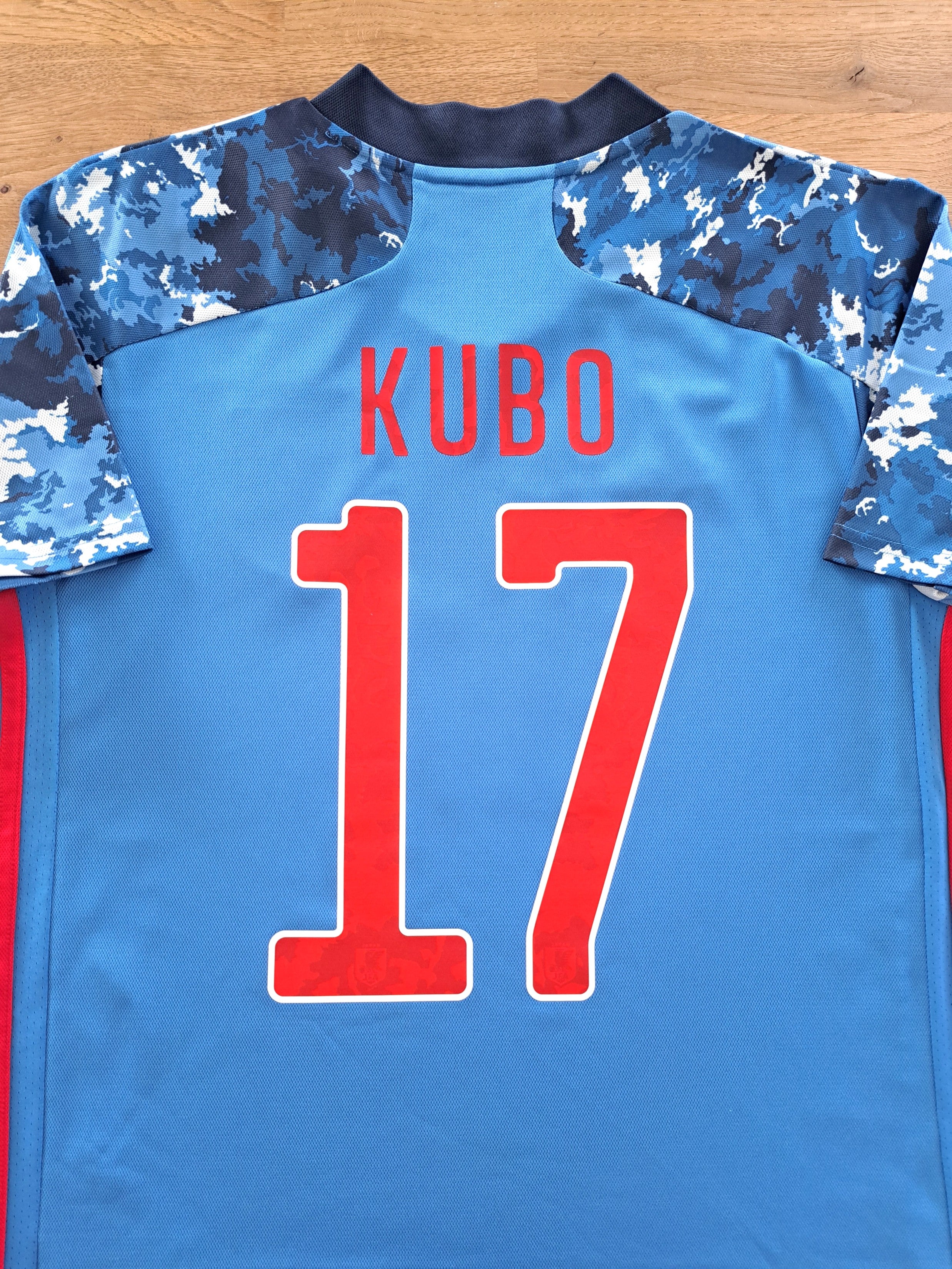 2020/21 Japan Home Football Shirt Kubo #17