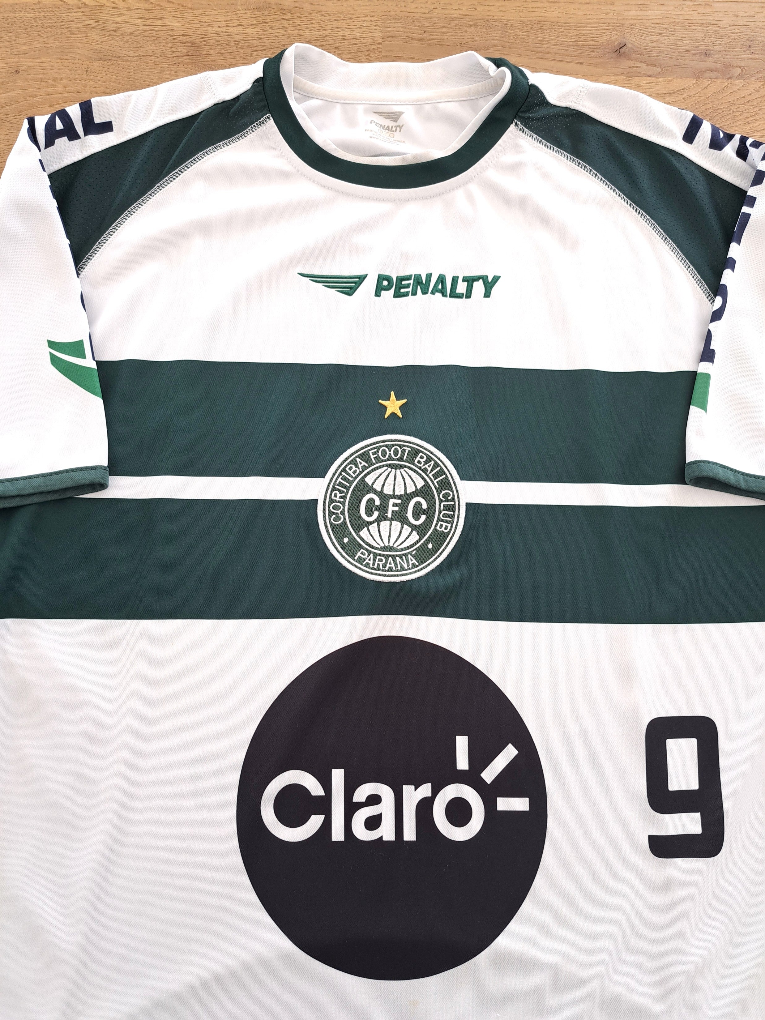2005 Coritiba Home Football Shirt #9